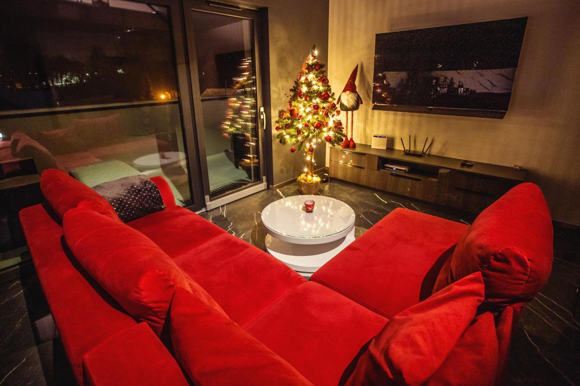 Apartament Lux ウストロン エクステリア 写真