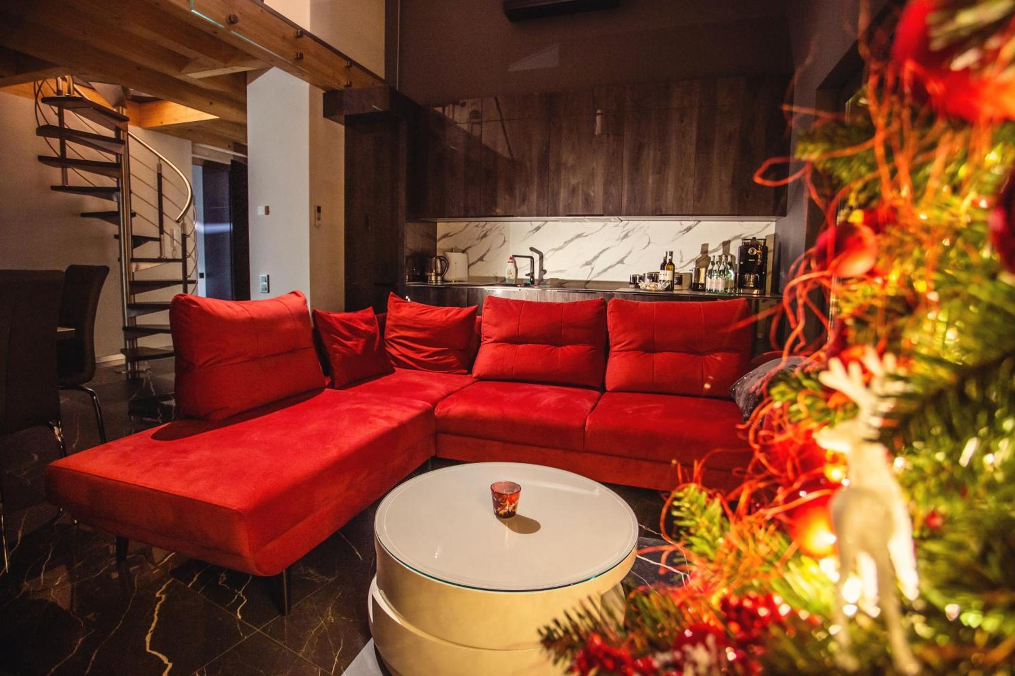 Apartament Lux ウストロン エクステリア 写真