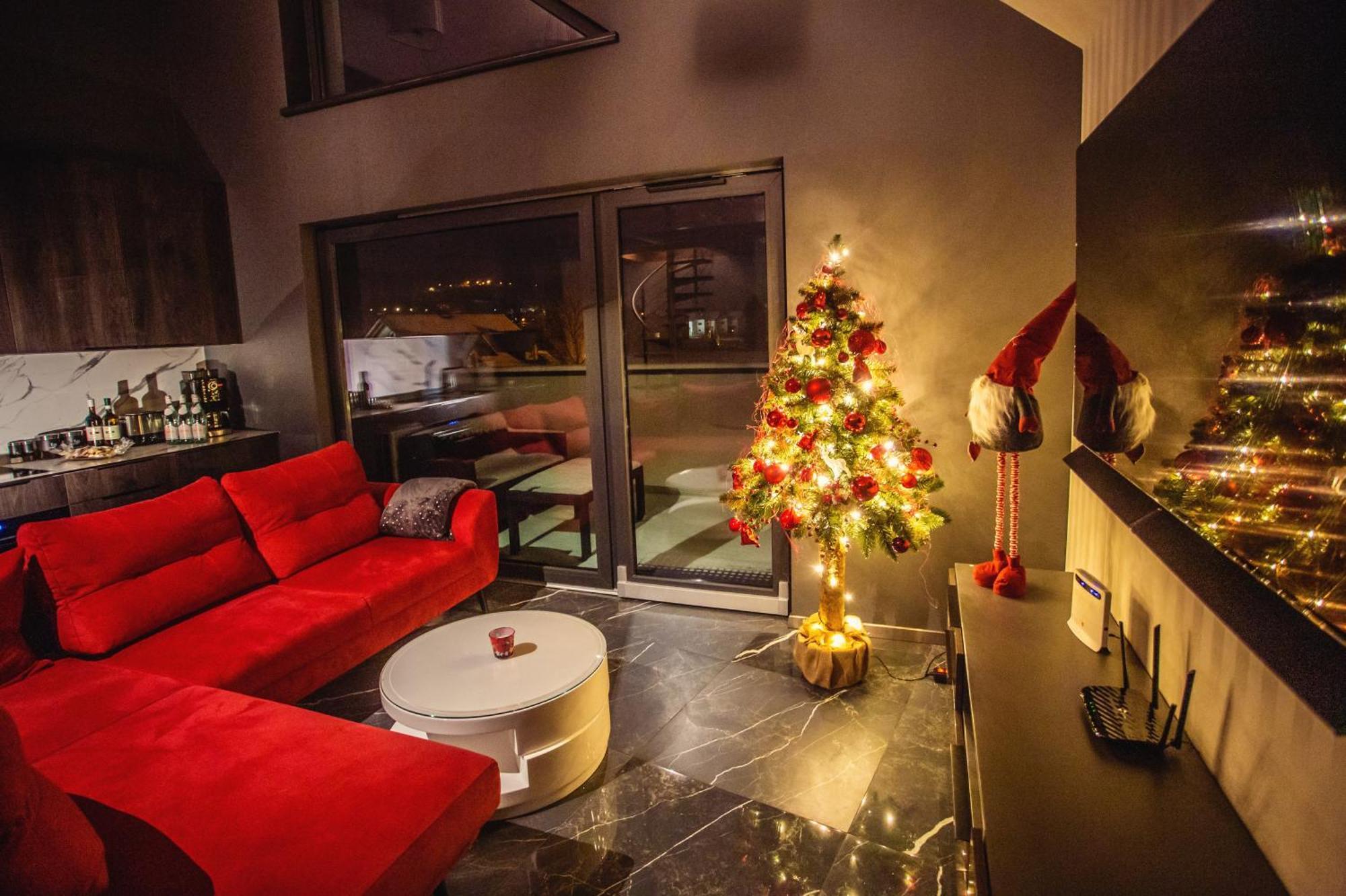 Apartament Lux ウストロン エクステリア 写真